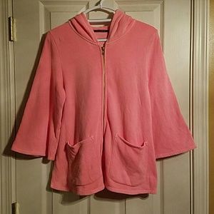 [Wildfox] Teddy Ears Hood Glitter Heart Jacket